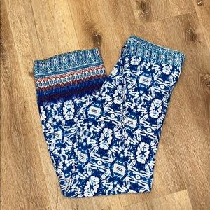 Beautiful Bohemian style lightweight pants size L